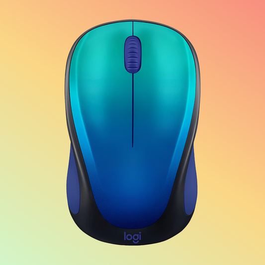 ماوس لاسلكي من مجموعة تصميم لوجيتك، إصدار محدود، أزرق أورورا