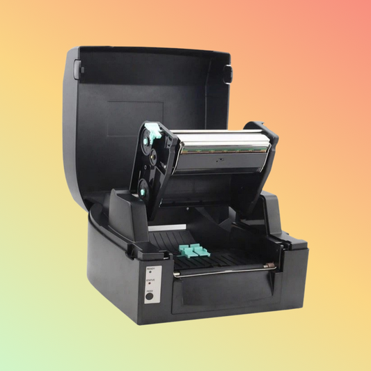 طابعة باركود لبطاقات العمل بدقة 300 نقطة في البوصة (12 نقطة/مم)