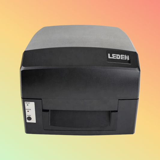 طابعة باركود لبطاقات العمل بدقة 300 نقطة في البوصة (12 نقطة/مم)