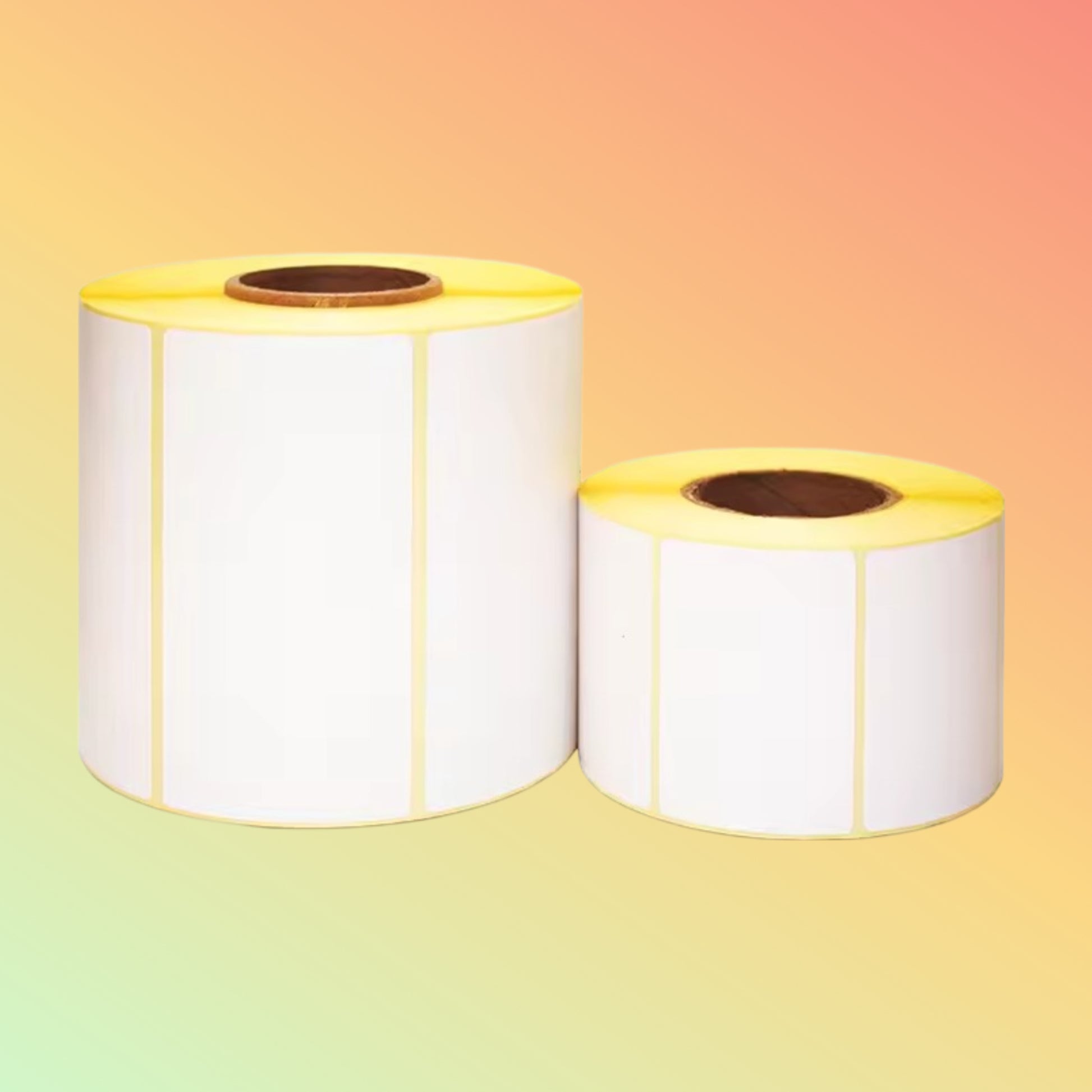 Customizable 4” x 2” Thermal Transfer Label Roll