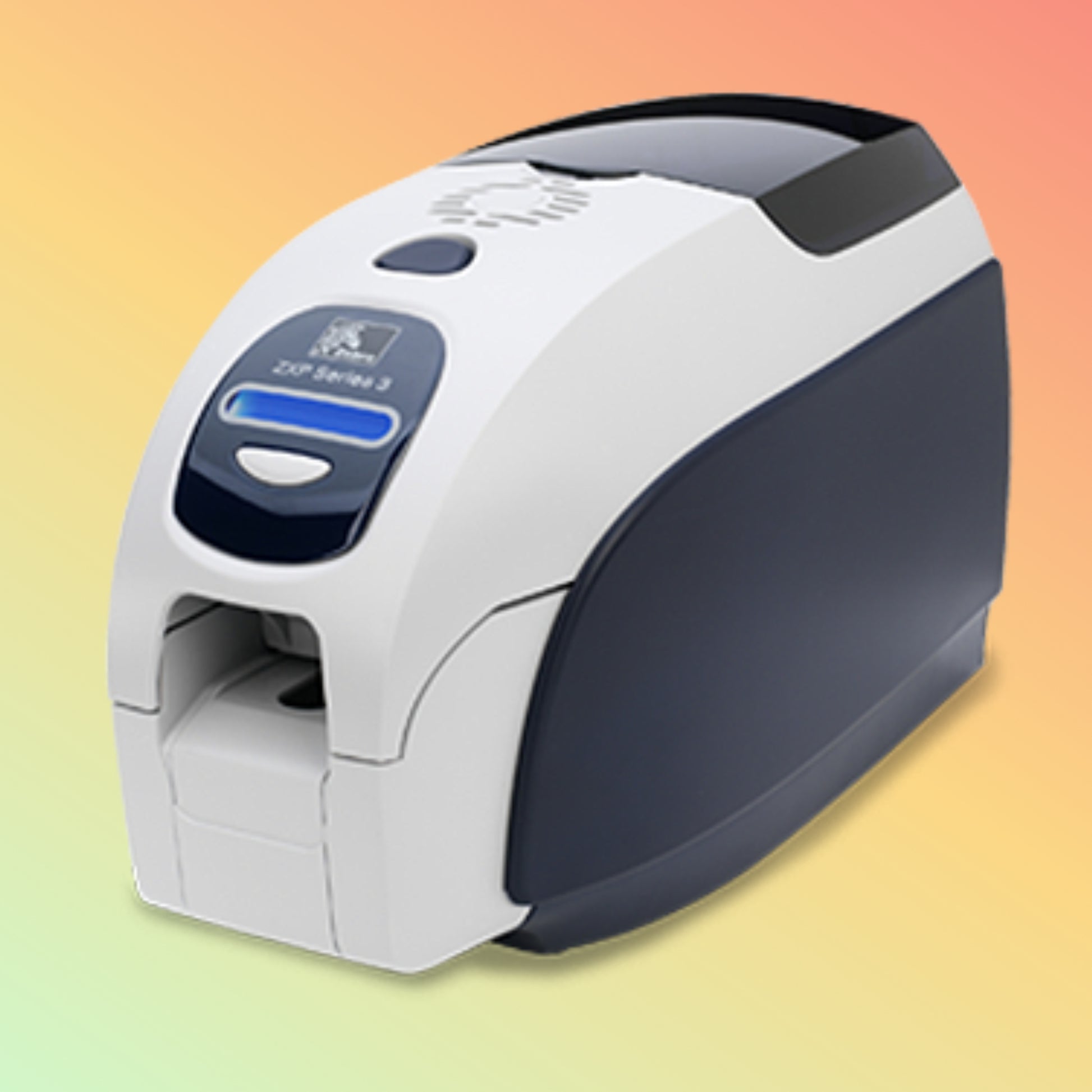 Zebra ZXP Series 3 Printer with Dual-Sided Printing Display