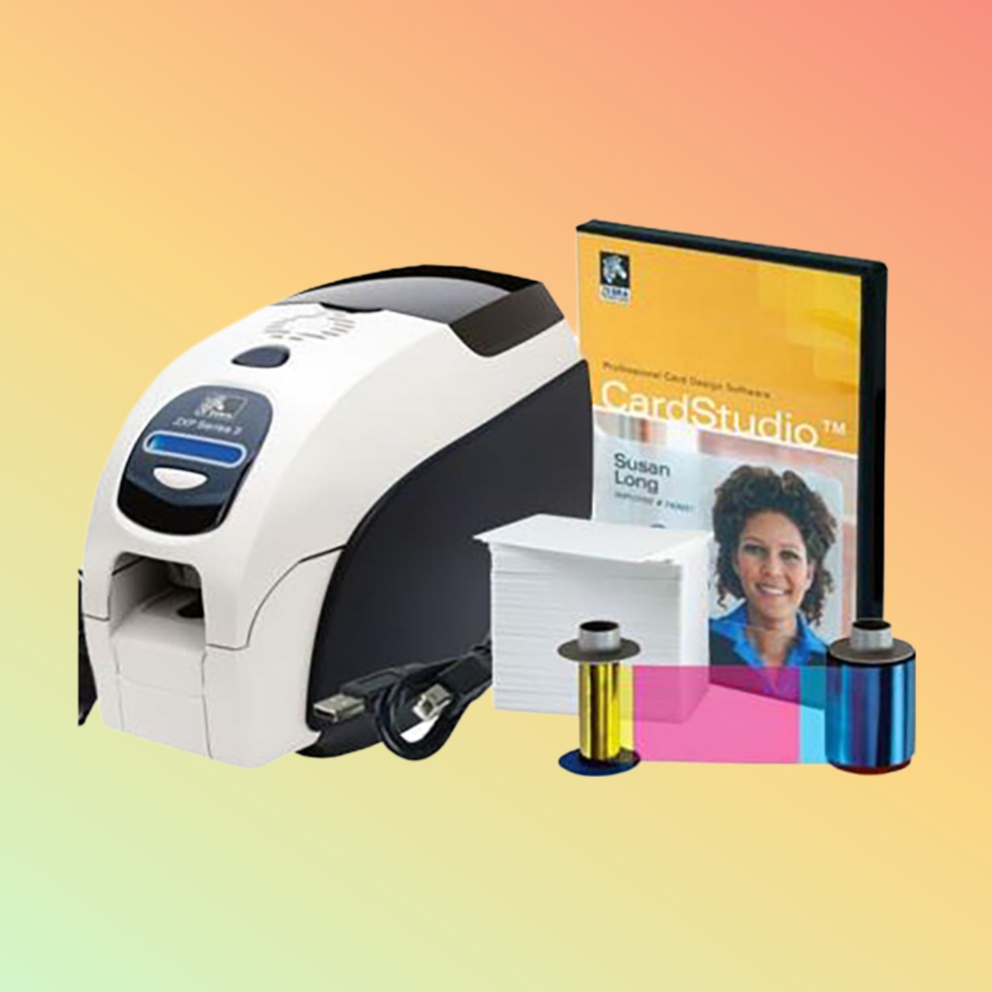 Zebra ZXP Series 3 Showing High-Speed Printing