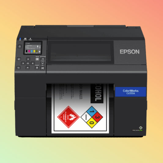 Epson ColorWorks C6550A Colour Label Printer with Auto-Cutter