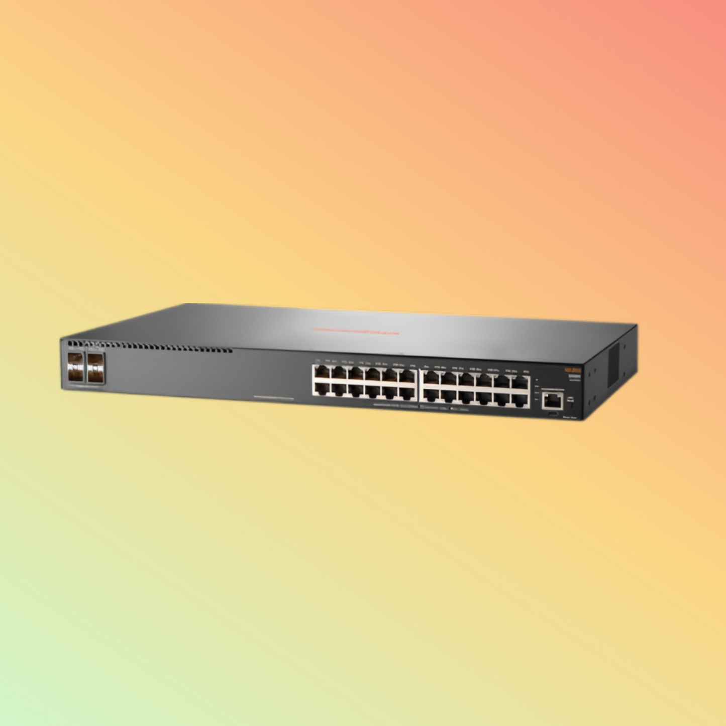 Aruba 6200F 24G Class4 PoE 4SFP+ 370W Switch