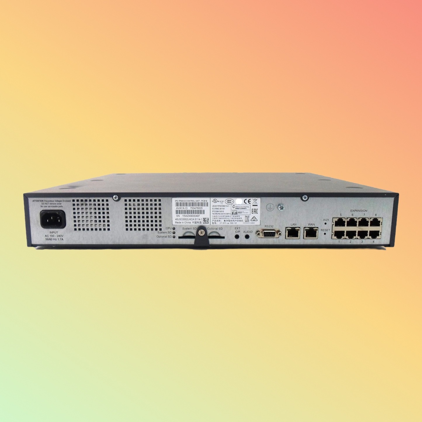 Avaya IP Office IP500 V2