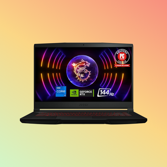 MSI Thin GF63 15.6" 144Hz 12वीं पीढ़ी का इंटेल कोर i7