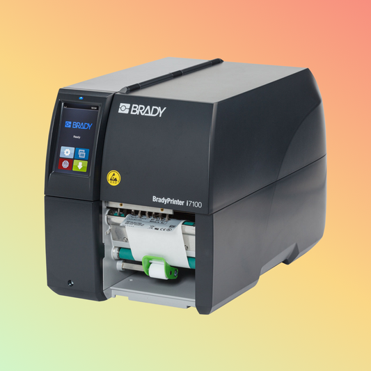 BradyPrinter i7100 600 dpi ESD Peel Model with Wire ID Software