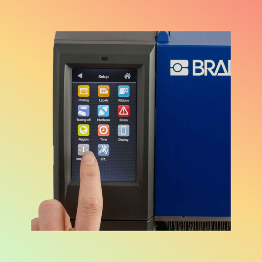 BradyPrinter i7100 600 dpi Label Printer, Peel Model with Software