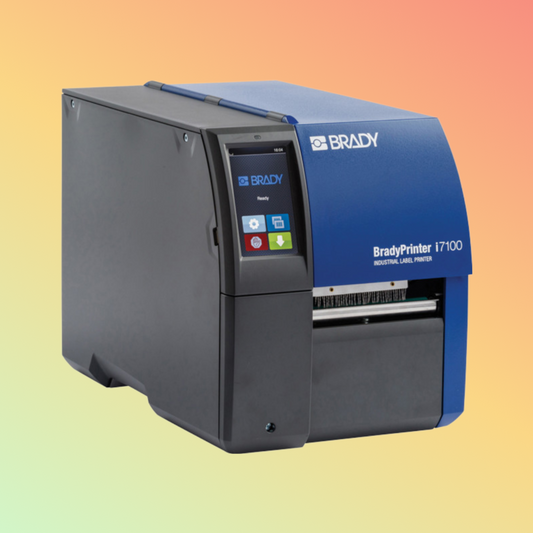 BradyPrinter i7100 with CR2700 Barcode Scanner & Software Kit