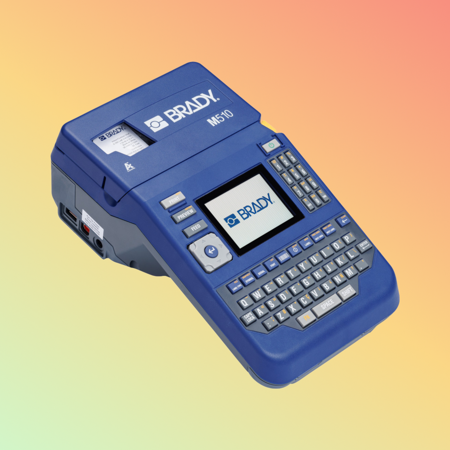 M510 Portable Label Printer with Lab ID Software & Accessories