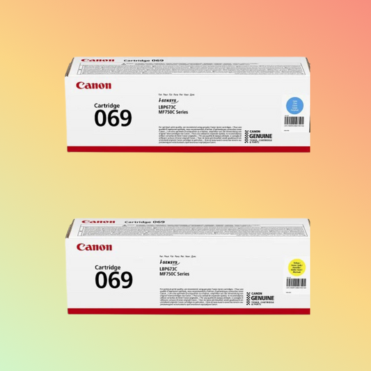 कैनन 069 4-रंग टोनर सेट LBP673 MF752 MF754 के लिए