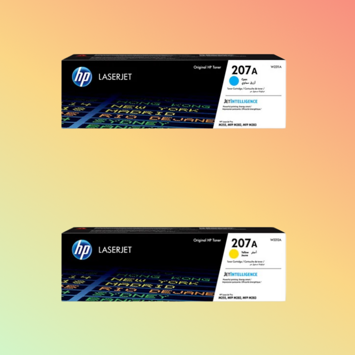 HP 207A Toner Set for LaserJet M255 M282 M283