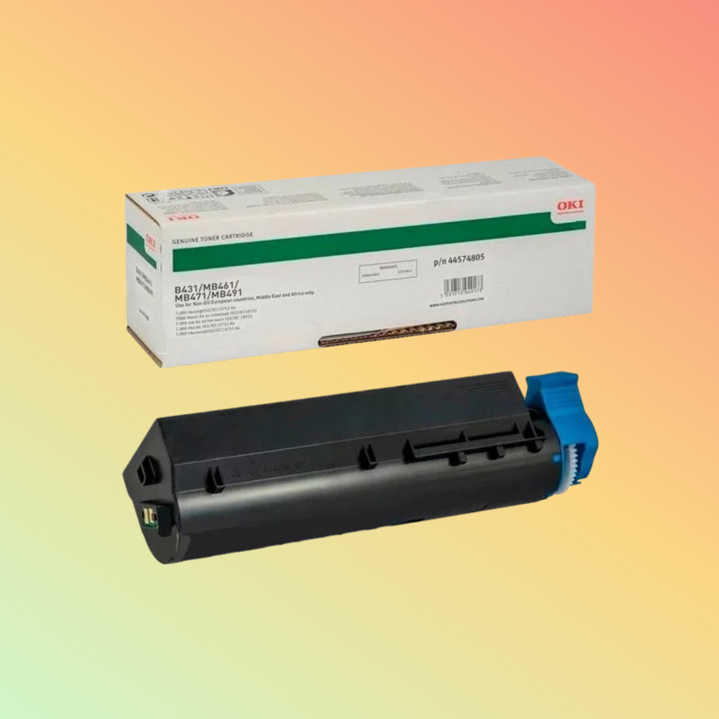 OKI B431 High Capacity Black Toner Cartridge 7k pages 44574805