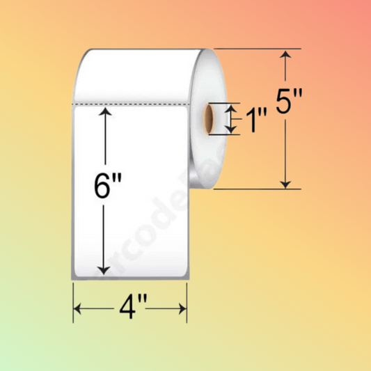 Zebra PolyPro 3000T 4x6 Polypropylene TT Label [Perforated]