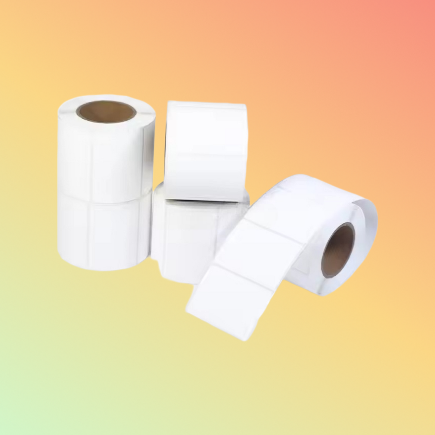 60x40 Removable Direct Thermal Synthetic Labels