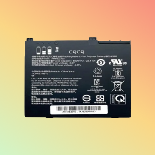 Battery (AMME2360) for Zebra ET50 ET55