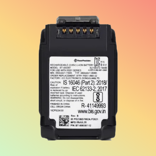 Battery BT-000398, BTRY-RS51-7 for RS5100