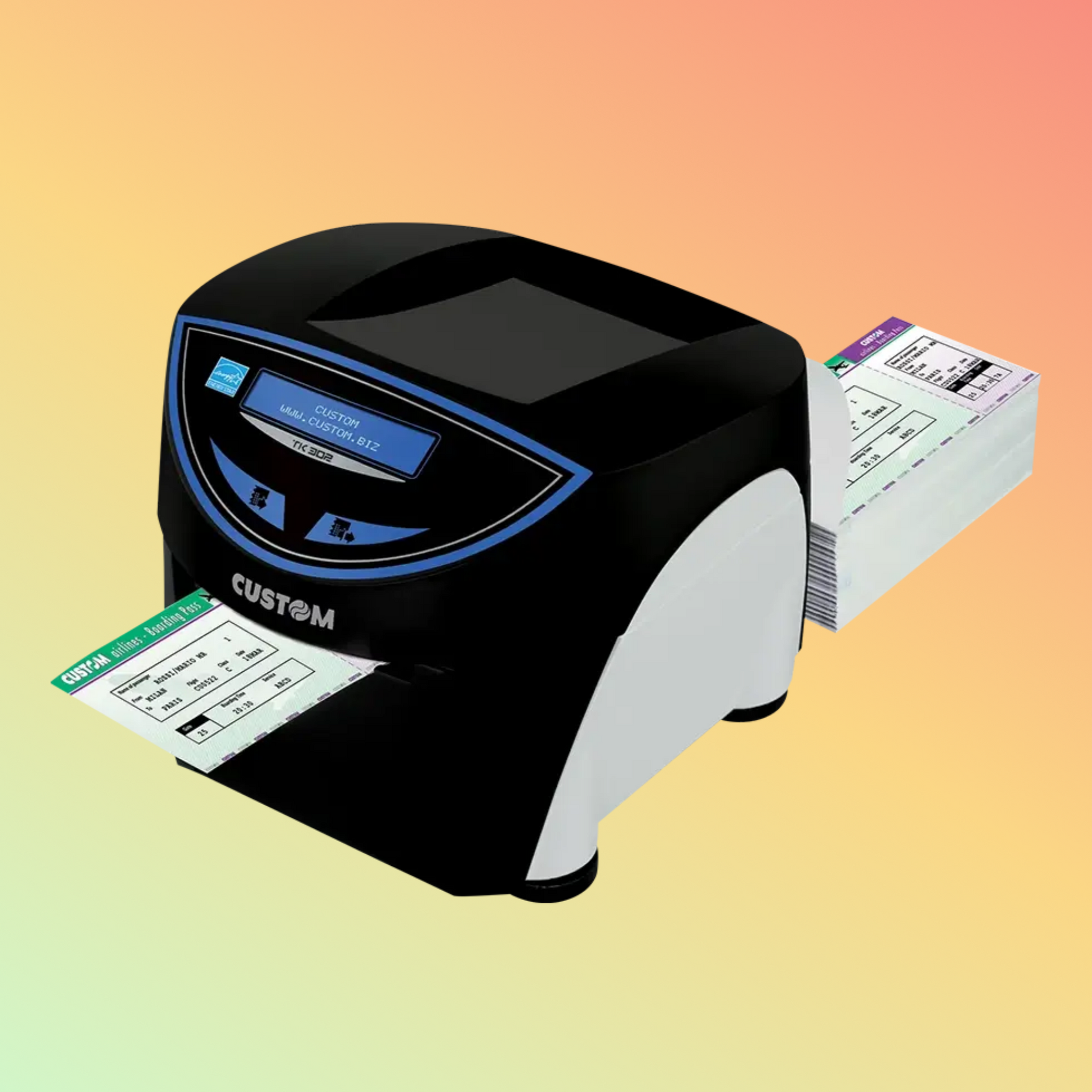 Custom TK302III Boarding Pass & Baggage Tag Printer – NEOTECH® UAE