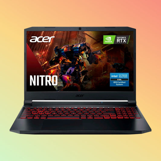 كمبيوتر محمول للألعاب ACER NITRO 5 - معالج i7-11800H من الجيل الحادي عشر