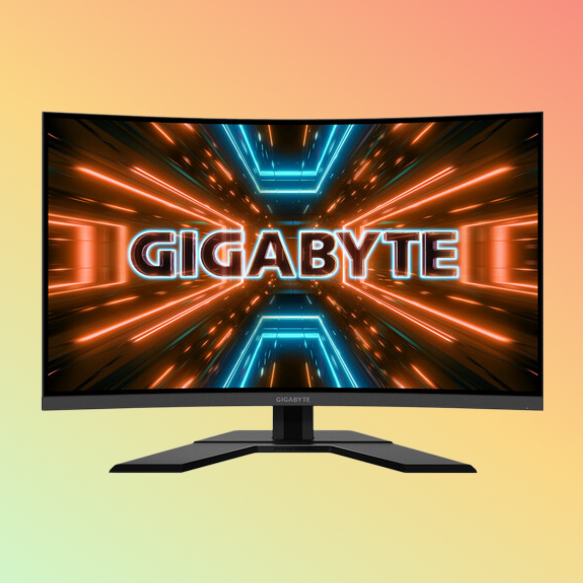 شاشة GIGABYTE G32QC A المنحنية للألعاب - 32 بوصة WQHD