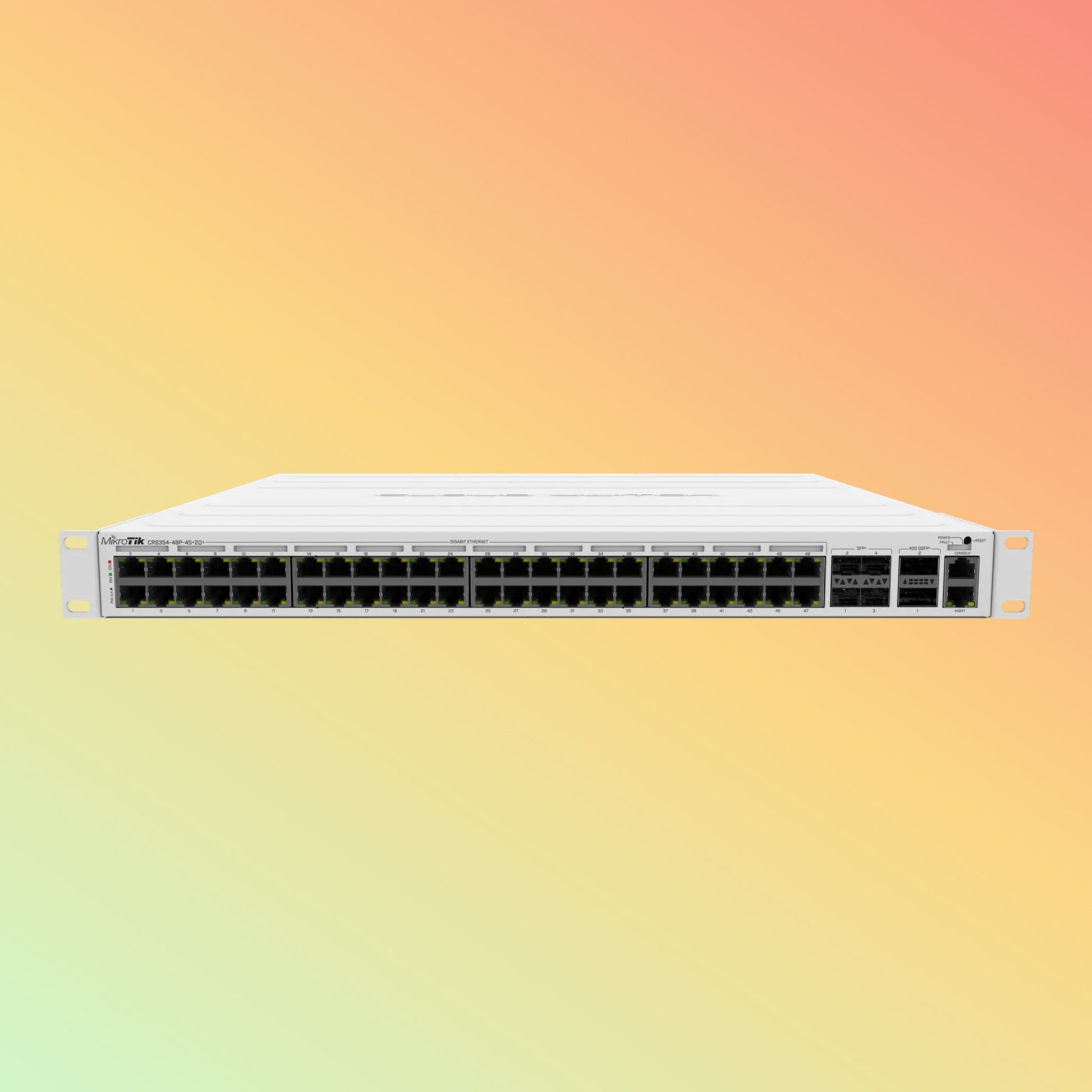 مفتاح Mikrotik CRS354-48P-4S+2Q+RM - 48