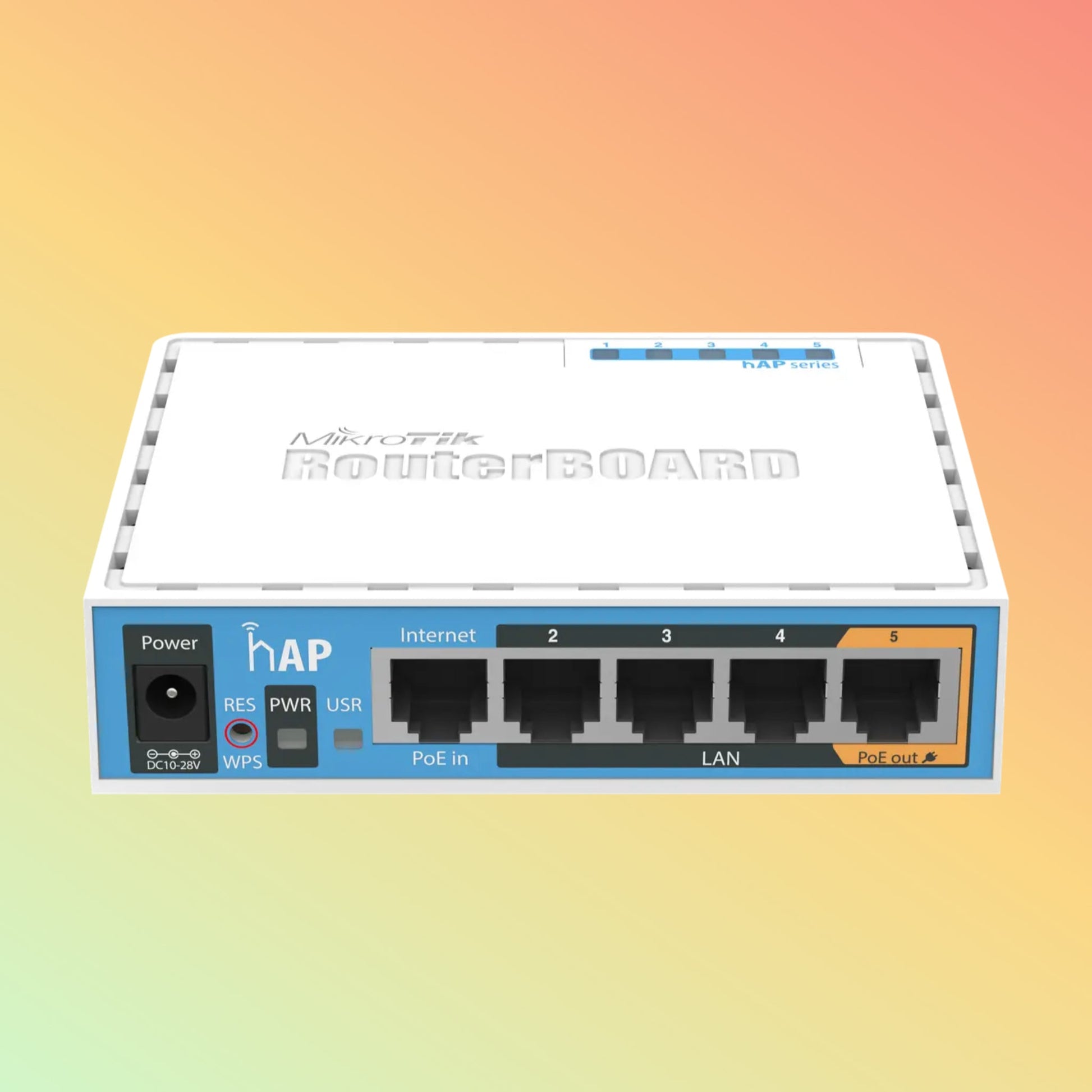 نقطة الوصول اللاسلكية Mikrotik hAP (RB951Ui-2nD)