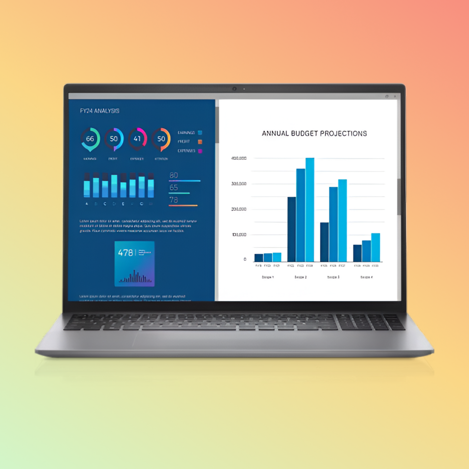 ديل فوسترو 16 لاب توب - 16 جيجا، معالج i7-1360P