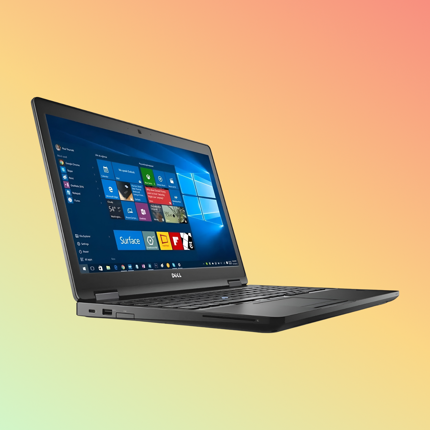 DELL LATITUDE E5580 Laptop - 6th Gen i5-6300U