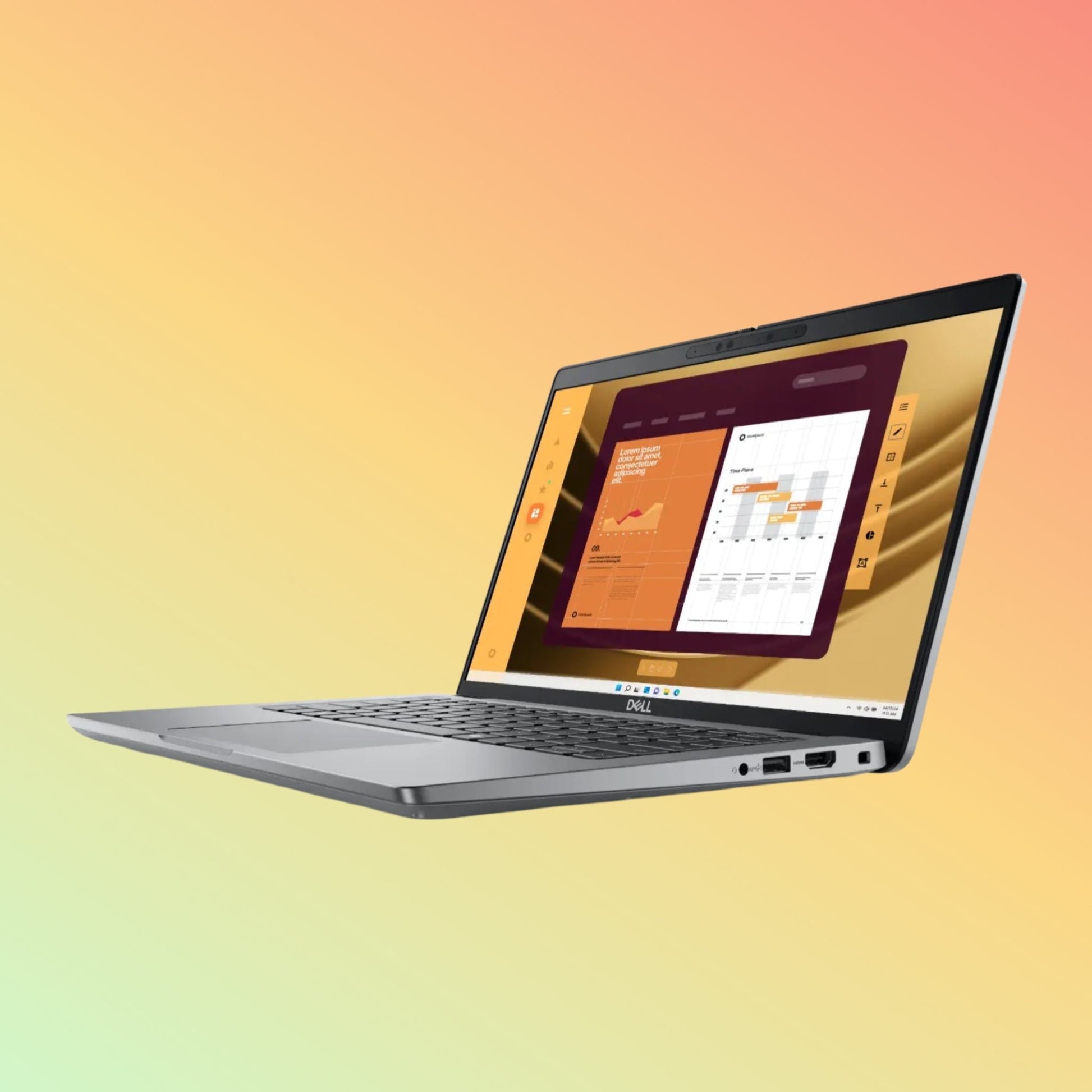 كمبيوتر محمول DELL LATITUDE 5450 (2024) - سلسلة 1 Ultra 5-135U vPro، سعة 16 جيجابايت، وقرص SSD سعة 512 جيجابايت