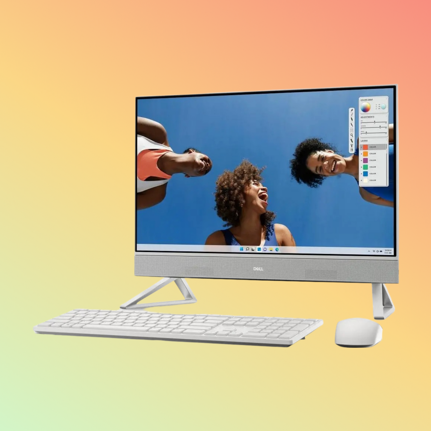ديل إنسبايرون 5420 الكل في واحد - الجيل الثالث عشر i7-1355U، 16 جيجابايت، 1 تيرابايت SSD + 256 جيجابايت SSD، 23.8 بوصة FHD، لمس