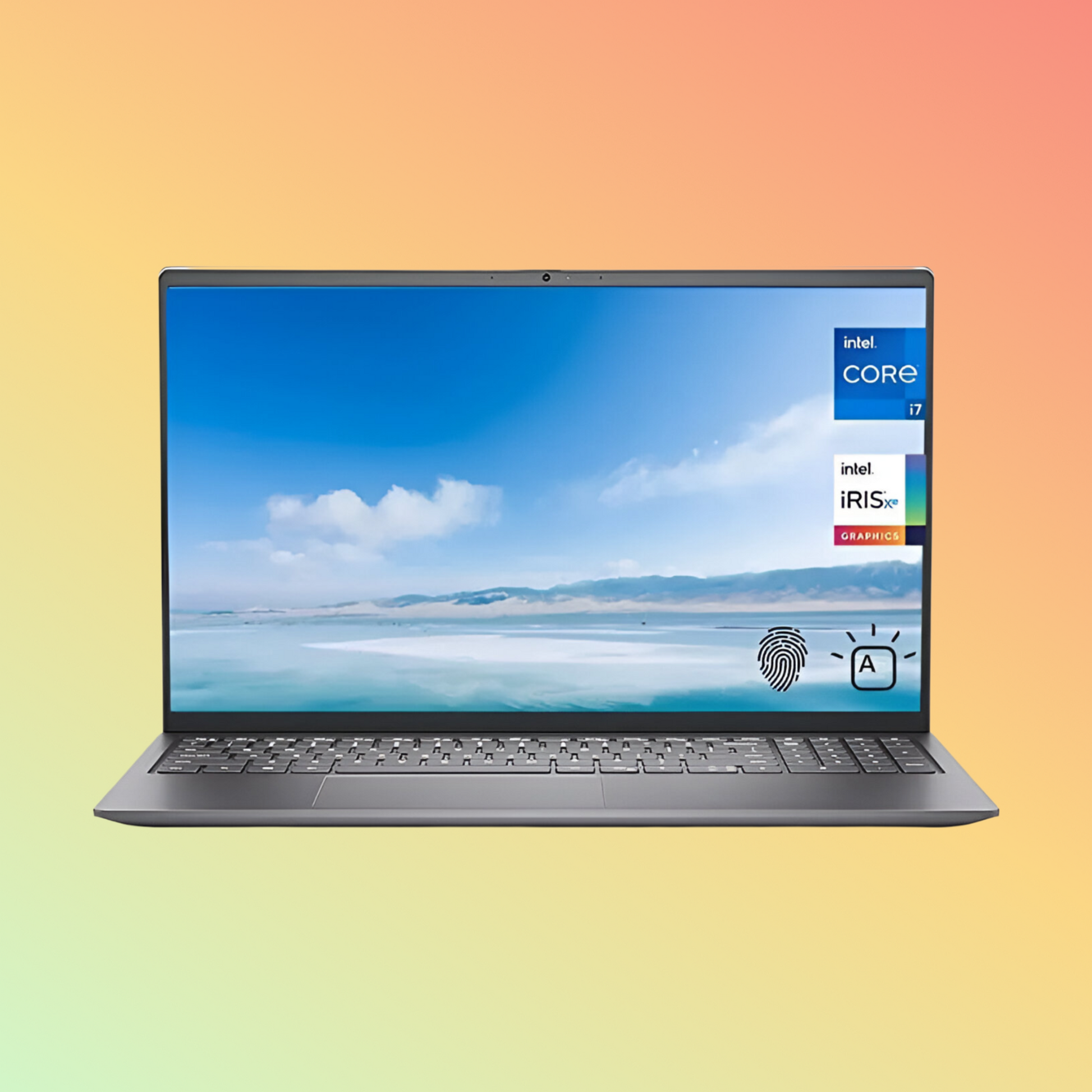 لابتوب ديل إنسبايرون 5510 - معالج i7-11370H من الجيل الحادي عشر، سعة تخزين 16 جيجابايت، قرص SSD سعة 1 تيرابايت، شاشة 15.6 بوصة عالية الدقة