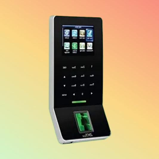 "ZKTeco BioPro SA40 compact fingerprint attendance machine front view."