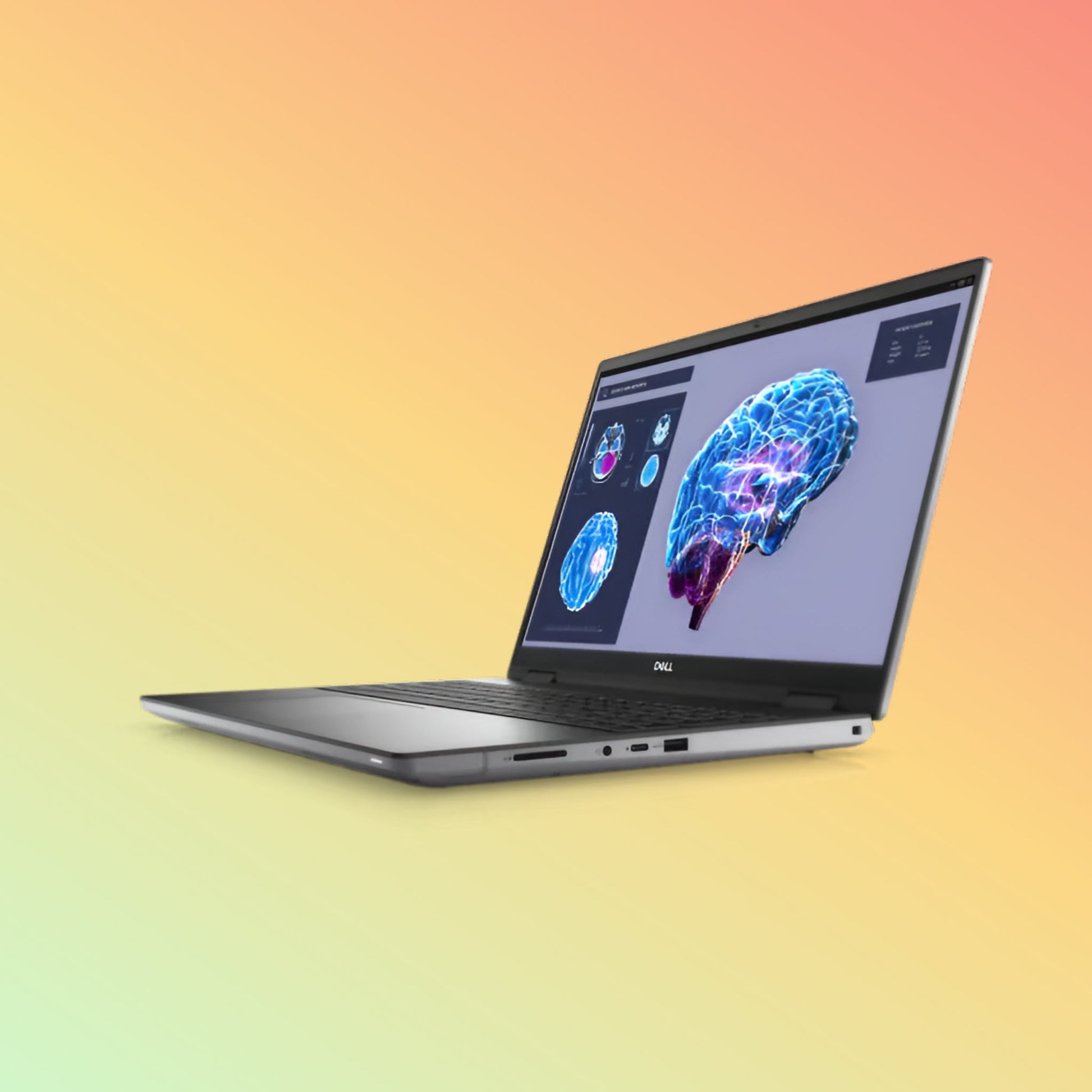 محطة عمل محمولة DELL PRECISION 7680 - معالج i9-13950HX من الجيل الثالث عشر، سعة 64 جيجابايت، قرص SSD سعة 1 تيرابايت، بطاقة رسومات NVIDIA RTX 4000 سعة 12 جيجابايت، شاشة 16 بوصة عالية الدقة بالكامل