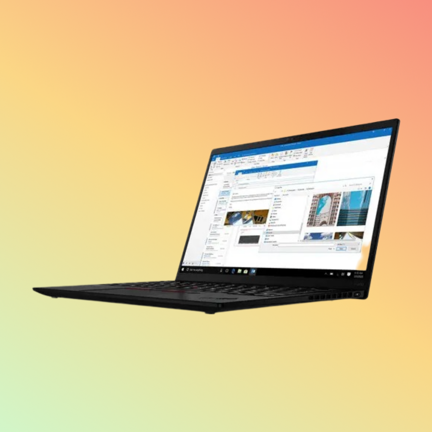 لابتوب لينوفو ثينك باد T480S - معالج i7-8650U من الجيل الثامن، سعة 16 جيجابايت، قرص SSD سعة 512 جيجابايت، شاشة 14 بوصة عالية الدقة