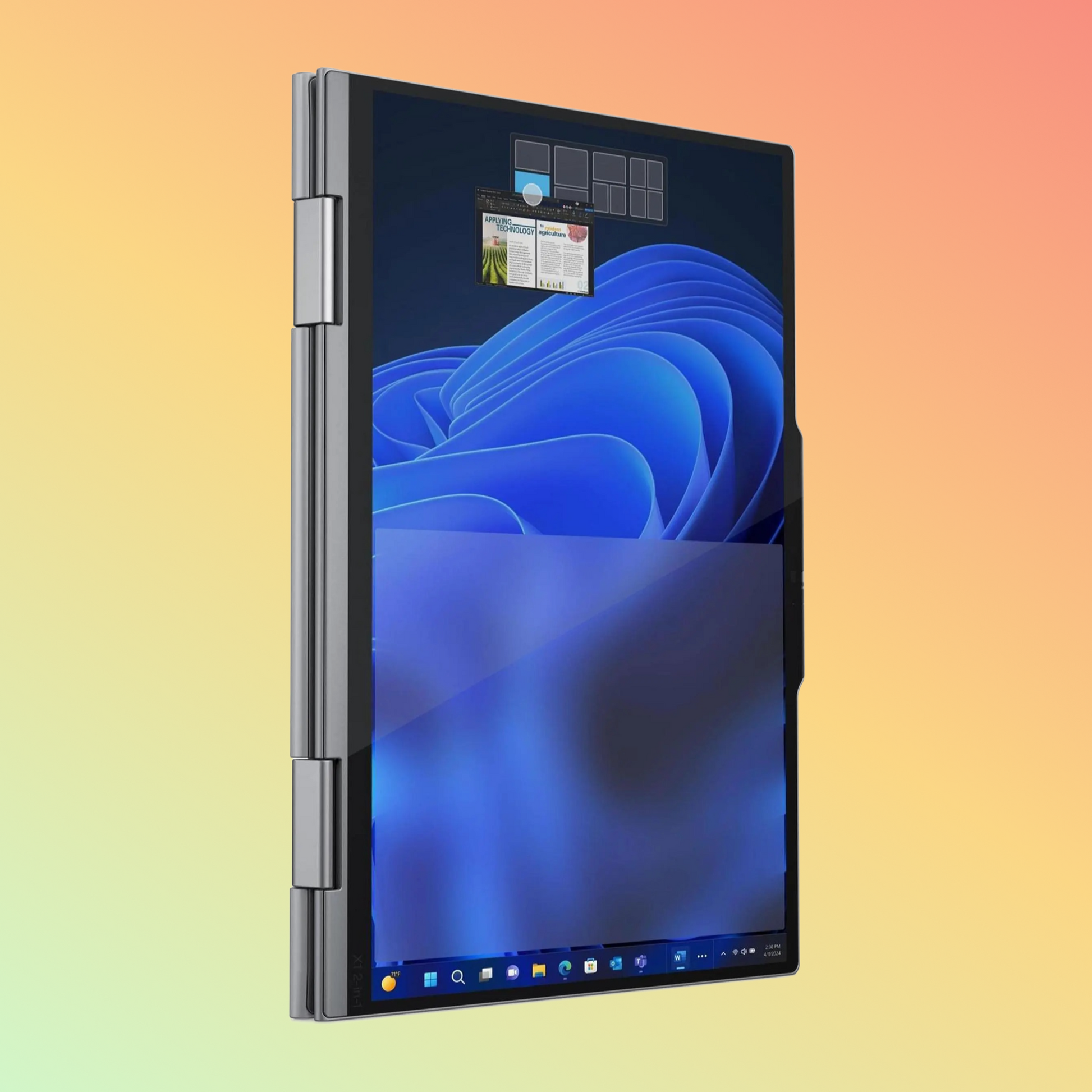 LENOVO THINKPAD X1 GEN 9 (2024) Laptop - Series 1 Ultra 7-155U, 32GB, 512GB SSD, 14" WUXGA Touch X360 Pen