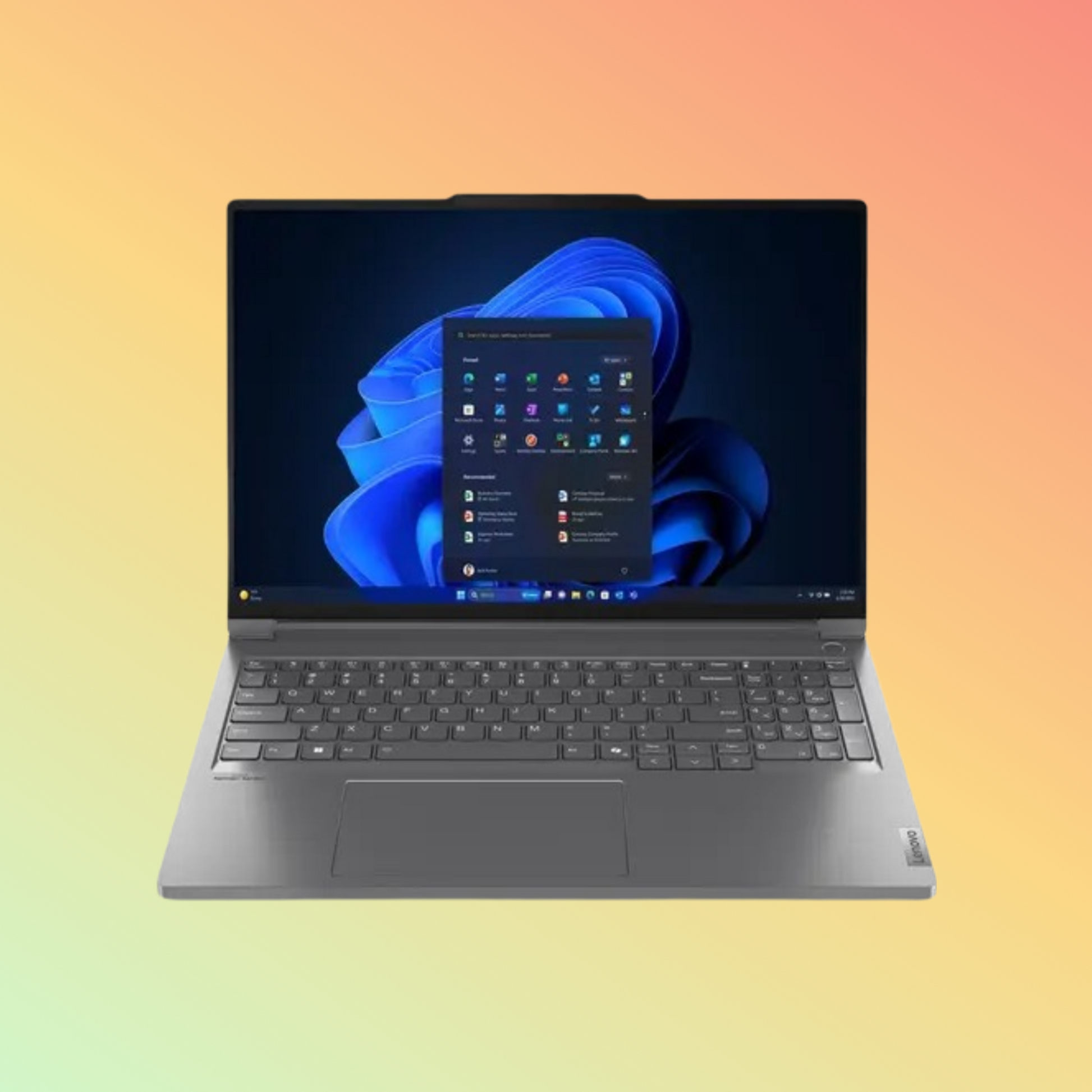 لاب توب لينوفو ثينك بوك الجيل الرابع - معالج i5-1235U، ذاكرة 8 جيجابايت، قرص SSD سعة 256 جيجابايت، شاشة 15.6 بوصة عالية الدقة