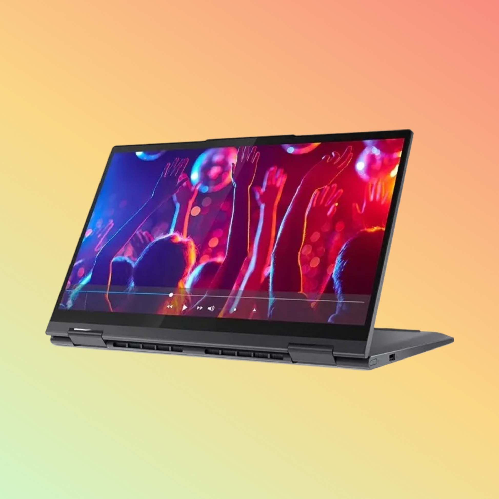 لابتوب لينوفو ثينك باد X13 يوجا الجيل الثاني - معالج i5-1135G7 - ذاكرة وصول عشوائي (RAM) سعة 8 جيجابايت - قرص تخزين SSD سعة 256 جيجابايت - شاشة لمس X360 بدقة WUXGA مقاس 13.3 بوصة