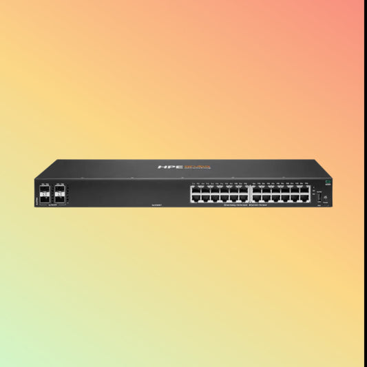 एचपीई अरूबा सीएक्स 6100 (जेएल678ए) स्विच - 24 x गीगाबिट ईथरनेट बेस-टी पोर्ट आरजे45