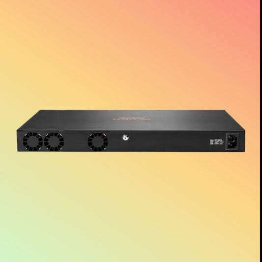 HPE अरूबा 6200F (JL728A) स्विच - 48 x गीगाबिट ईथरनेट PoE+ पोर्ट RJ45, 4 x SFP+ 10 GbE WAN, 2 x USB