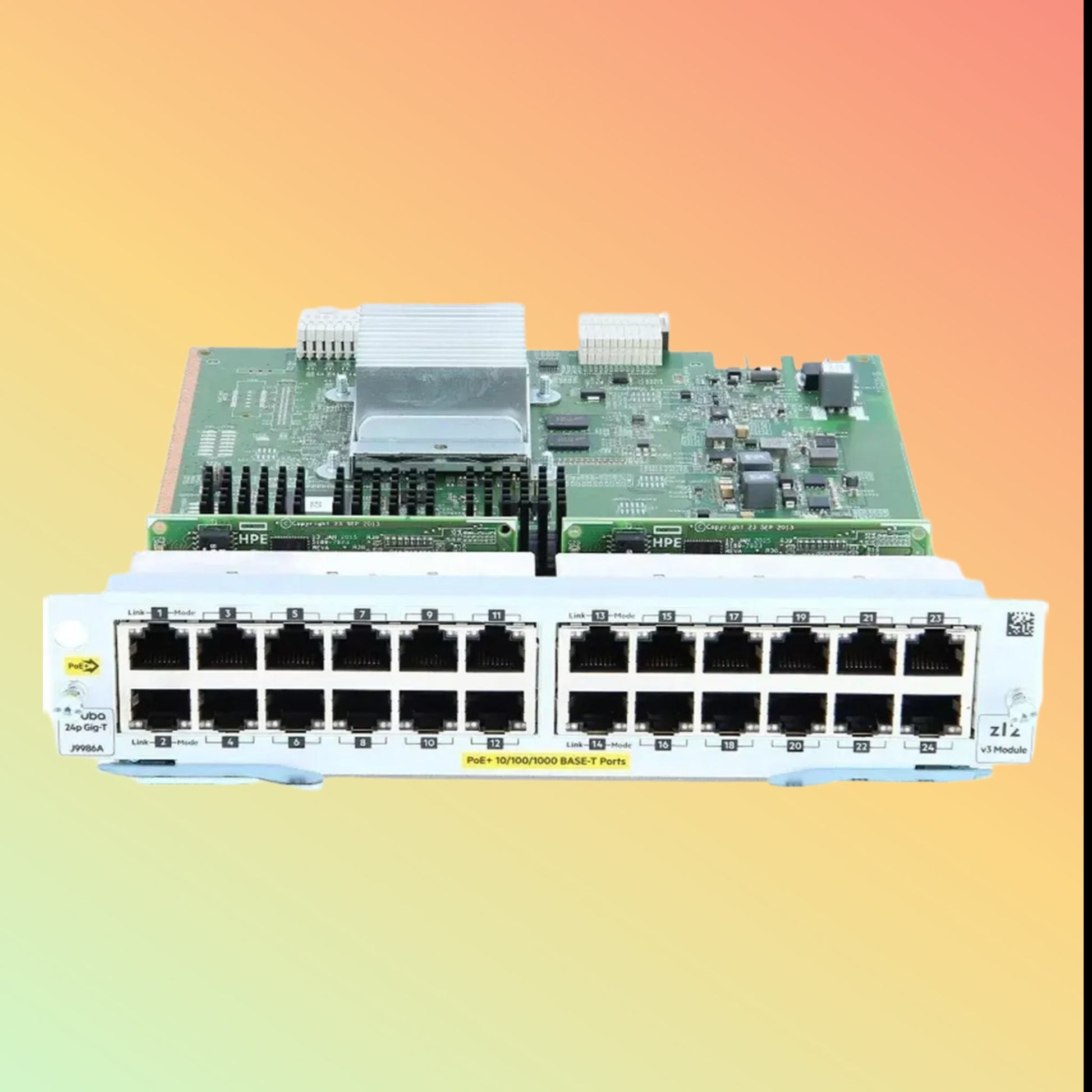 HPE अरूबा (J9986A) स्विच - 24 x गीगाबिट ईथरनेट PoE+ पोर्ट RJ-45