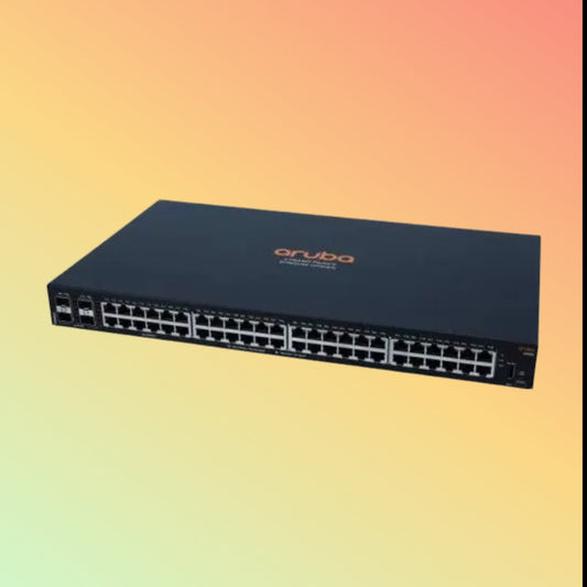 HPE अरूबा CX 6000 (R8N86A) स्विच - 48 x गीगाबिट ईथरनेट पोर्ट RJ45, 4 x SFP गीगाबिट ईथरनेट पोर्ट