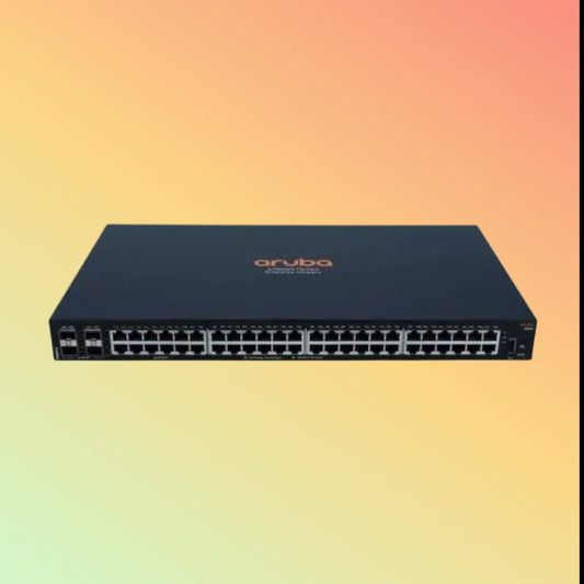 HPE अरूबा CX 6000 (R8N86A) स्विच - 48 x गीगाबिट ईथरनेट पोर्ट RJ45, 4 x SFP गीगाबिट ईथरनेट पोर्ट