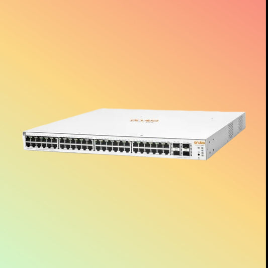 HPE अरूबा इंस्टेंट ऑन 1930 (JL686A) स्विच - 48 x गीगाबिट ईथरनेट PoE+ पोर्ट RJ45 (30 W, 802.3at)