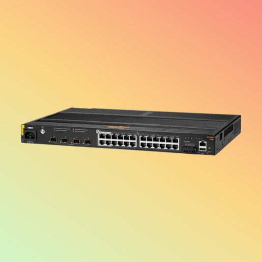 HPE अरूबा 4100i (JL818A) स्विच - 20 x 100M/1G बेस-T PoE+ पोर्ट RJ45, 4 x 100M/1G बेस-T PoE++ पोर्ट RJ45