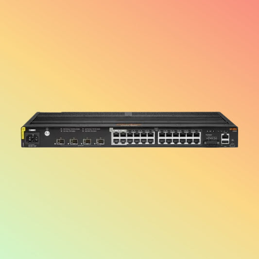 HPE अरूबा 4100i (JL818A) स्विच - 20 x 100M/1G बेस-T PoE+ पोर्ट RJ45, 4 x 100M/1G बेस-T PoE++ पोर्ट RJ45