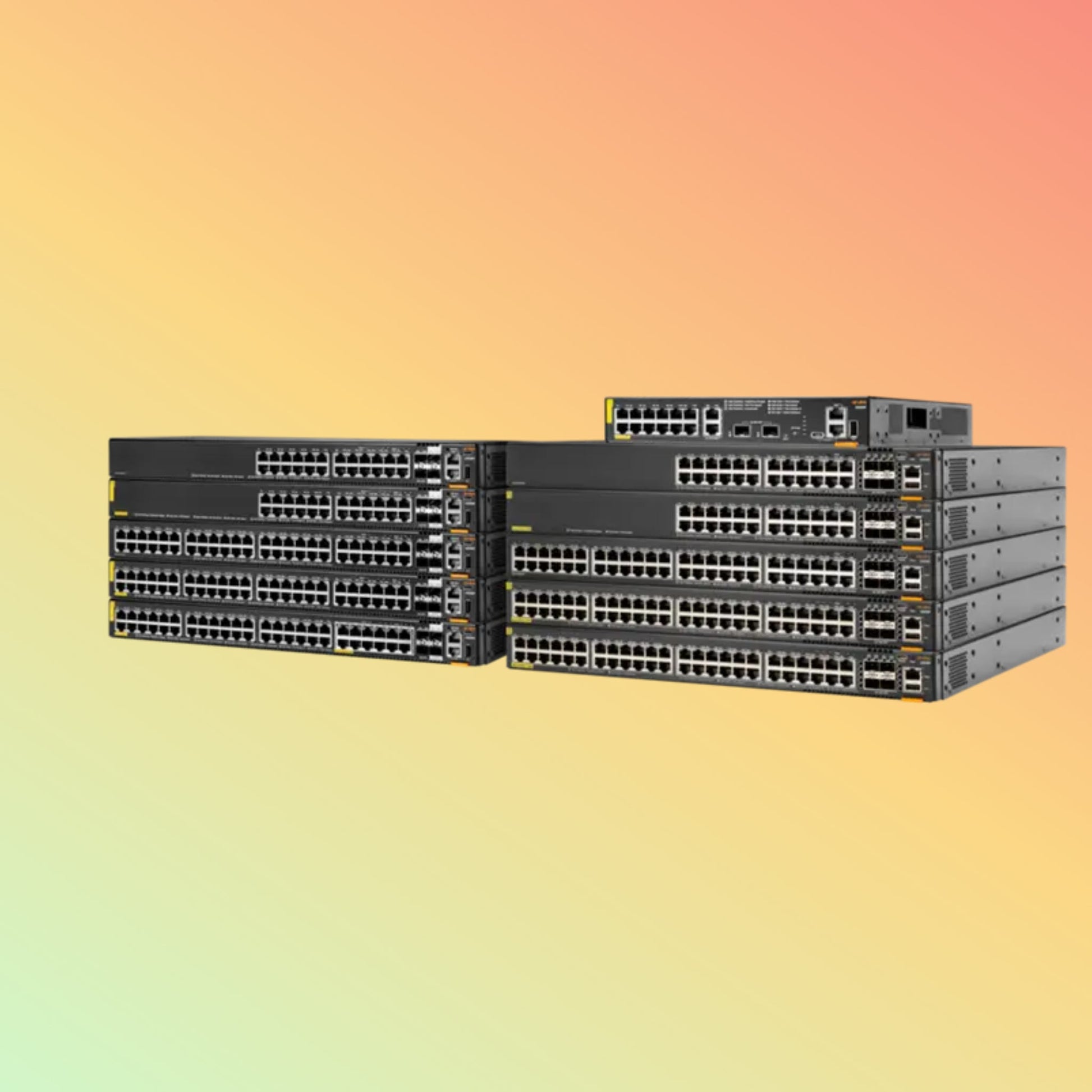 HPE अरूबा CX 6200F (JL727A) स्विच - 48 x गीगाबिट ईथरनेट BASE-T क्लास 4 PoE पोर्ट, 4 x 1/10G SFP पोर्ट, 1 x USB-C कंसोल