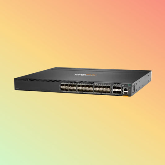 HPE अरूबा 6300M ​​(JL658A) स्विच - 24 x SFP+ 10 GbE, 4 x SFP 56 50 GbE WAN, 1 x USB-C