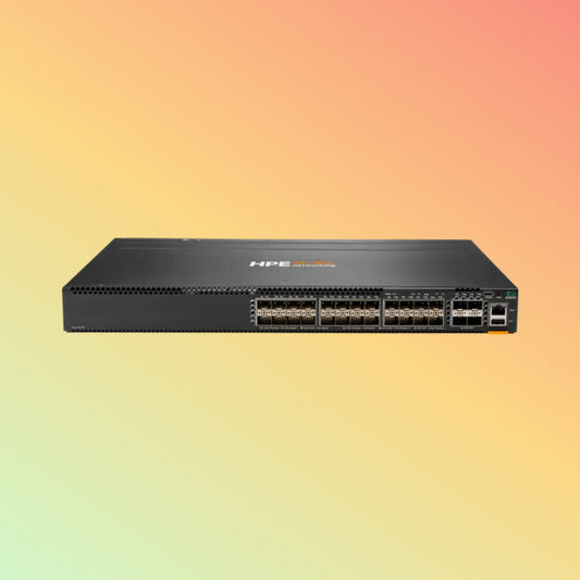 HPE अरूबा 6300M ​​(JL658A) स्विच - 24 x SFP+ 10 GbE, 4 x SFP 56 50 GbE WAN, 1 x USB-C