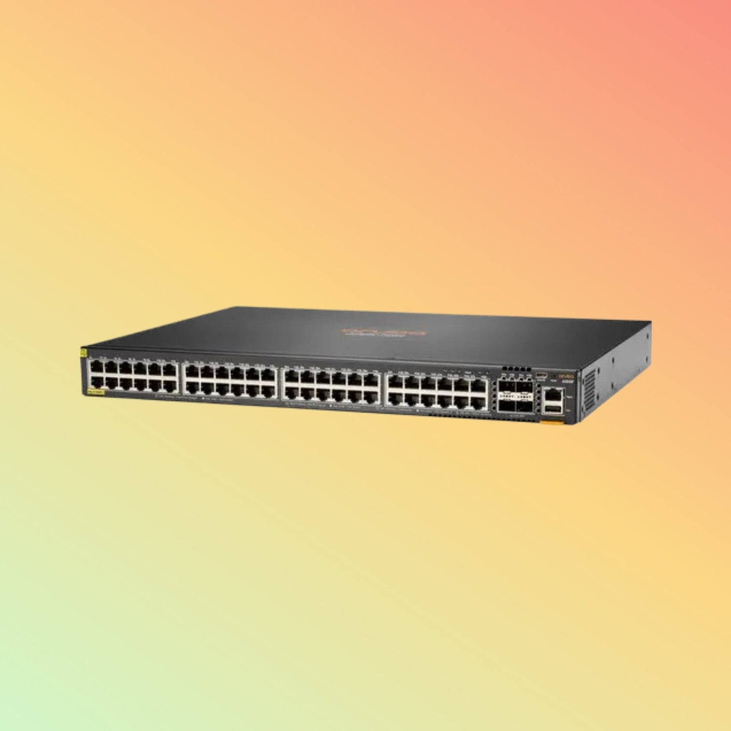 HPE अरूबा CX 6300F (JL665A) स्विच - 48 x गीगाबिट ईथरनेट PoE+ पोर्ट RJ45, 4 x SFP56 GbE WAN
