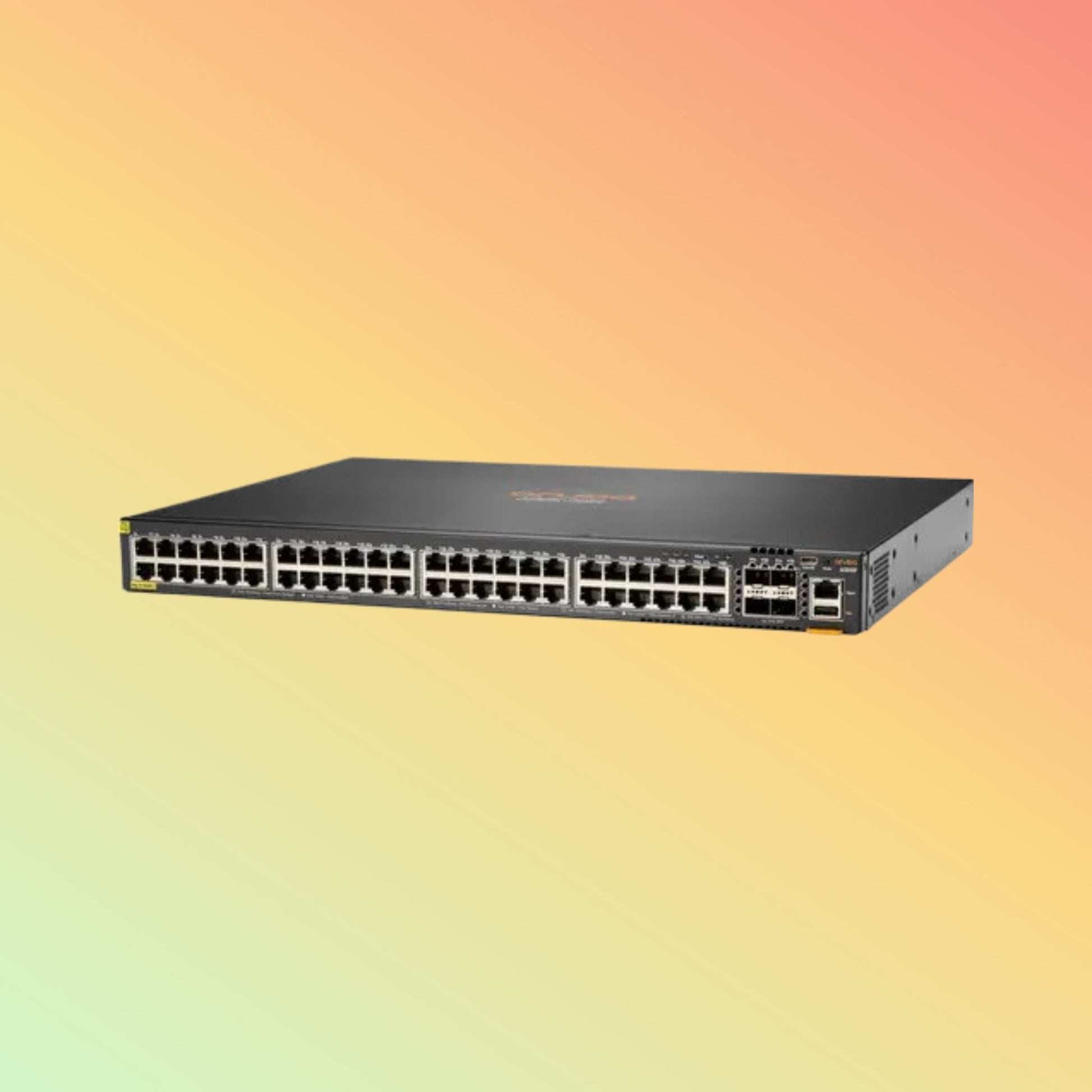 HPE अरूबा CX 6300F (JL665A) स्विच - 48 x गीगाबिट ईथरनेट PoE+ पोर्ट RJ45, 4 x SFP56 GbE WAN